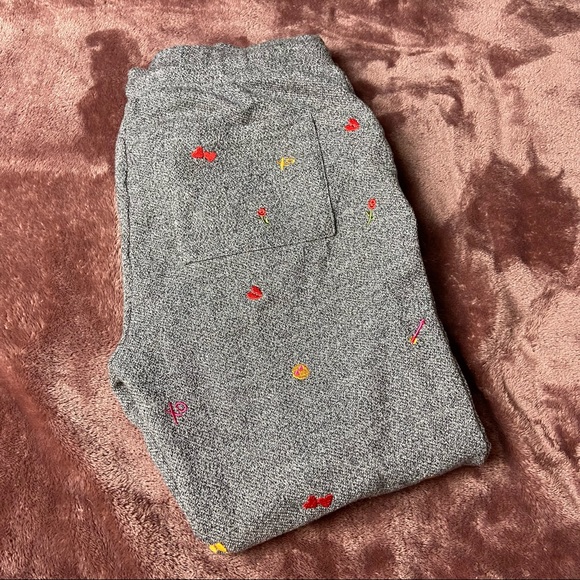 ❤️💔💘 Lou & Grey for Loft Valentine’s Day Themed Joggers Sweatpants Small 😍🥂 - Picture 6 of 11